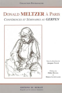 Donald meltzer à paris - conférences et séminaires au gerpen