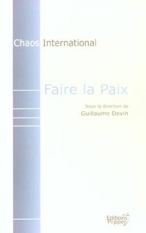 Faire la paix