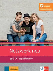 Netzwerk neu A1.2 - Livre + cahier d'exercices hybride