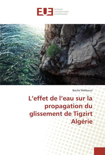 L'effet de l'eau sur la propagation du glissement de tigzirt algerie