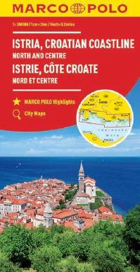ISTRIE, COTE CROATE - NORD ET CENTRE 1 : 200 000