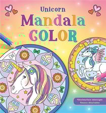 Unicorn mandala color