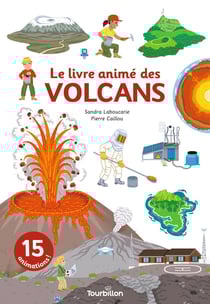 Le livre animé des volcans