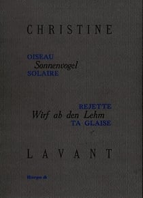 Oiseau solaire rejette ta glaise