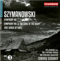 Symphony n°1, n°3 and Love songs of hafiz