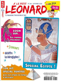 Le petit Léonard n° 260 L'art Egyptien - septembre 2020