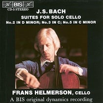 Bach - cello suites 2, 3, 5