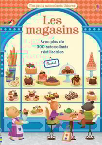 Les magasins - mes petits autocollants usborne