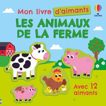 Mon livre d'aimants : Les animaux de la ferme