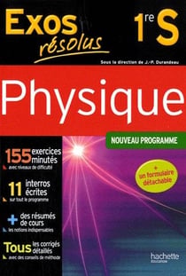 Exos résolus - physique - 1ère s