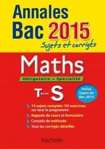 Annales bac 2015 maths term s