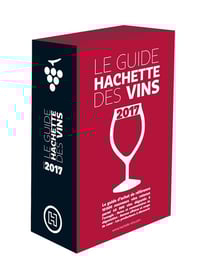 Coffret guide hachette des vins 2017 + livre de cave