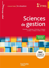 En situation - sciences de gestion - 1ère stmg - livre de l'élève (édition 2015)