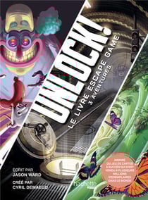 Escape book : Unlock ! le livre escape game - 3 aventures