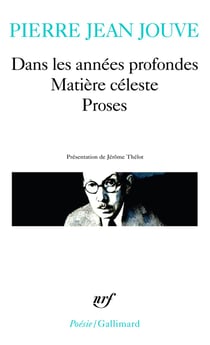 Dans les années profondes : matière céleste - proses