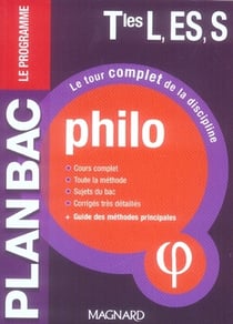 Philosophie - terminale l, es, s