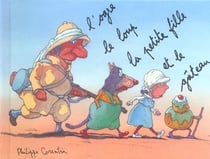 L'ogre, le loup, la petite fille et le gateau