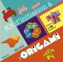 Kit d'initiation à l'origami - coffret