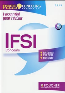 Pass'foucher - concours ifsi - fiches de révision, qcm et tests (7e édition)