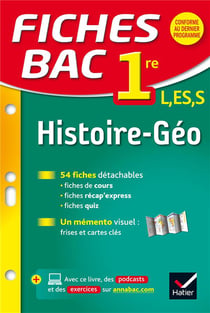 Fiches bac t.18 - histoire - géo - 1ère l, es, s