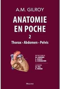 Anatomie en poche Tome 2 - thorax, abdomen, pelvis