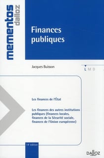 Finances publiques - droit public financier (14e édition) (14e édition)