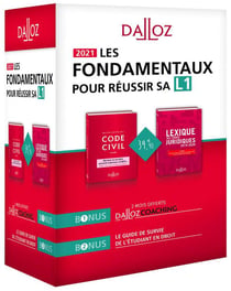 Les fondamentaux pour réussir sa L1 (édition 2021)