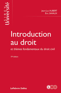 Introduction au droit et thèmes fondamentaux du droit civil (19e édition)