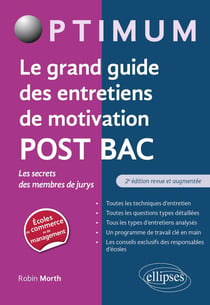 Le grand guide des entretiens de motivation post bac