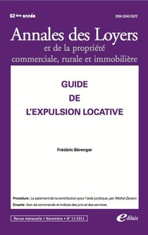 Guide de l'expulsion locative