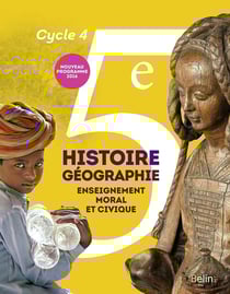 Histoire-géographie, EMC - 5ème - livre de l'élève - grand format (édition 2016)