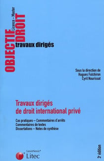 Td droit international prive