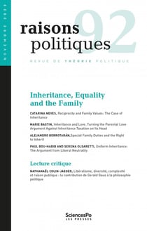 Revue raisons politiques n.92