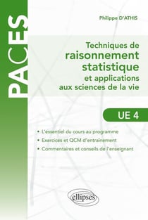 Techniques de raisonnement statistique et applications aux sciences de la vie - UE4