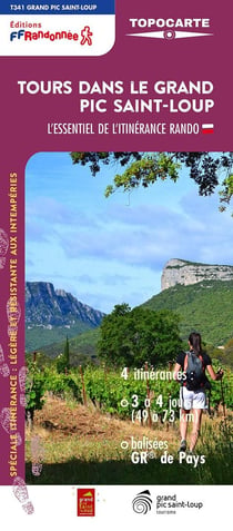 Tours dans le grand pic Saint-Loup : L'essentiel de l'itinérance rando