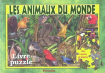 Livre de puzzles/les animaux du monde