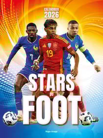 Calendrier mural : Stars du Foot (édition 2026)