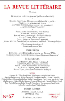LA REVUE LITTERAIRE n.67