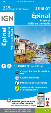 3518Ot Epinal/Bruyères/Vallée De La Moselle