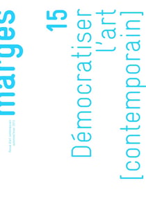 Marges n.15 : démocatiser l'art contemporain