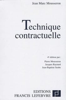 Technique contractuelle (4e édition)