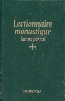 Lectionnaire monastique (latin-français) vol. 3 temps pascal