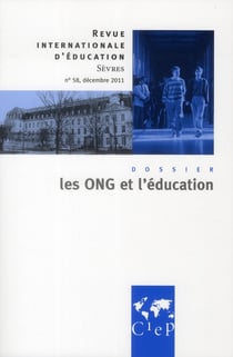 Revue internationale d'éducation de Sèvres n.58 : ONG et éducation