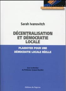 Decentralisation et democratie locale