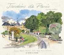 Jardins de Paris - aquarelles