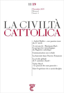 La civiltà cattolica : novembre 2019