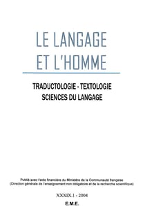 Mots et gestes - cultures, sémantique et éthique