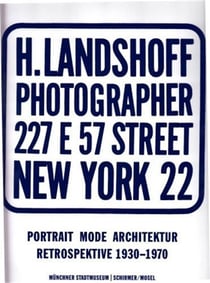 Hermann landshoff portrait mode architektur retrospektiv 1930-1970 /allemand