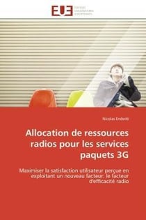 Allocation de ressources radios pour les services paquets 3g - maximiser la satisfaction utilisateur