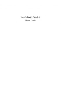 "Au-delà des Cordes"